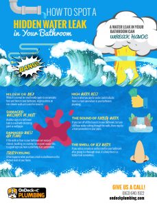 How to Spot a Hidden Water Leak in Your Bathroom [infographic] - On