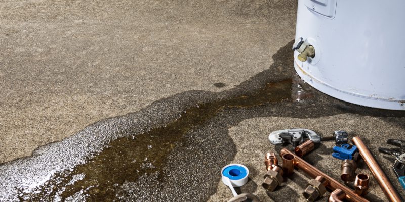 Leaking water heaters can cause extensive water damage
