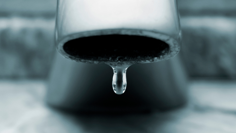 figure out how to stop that leaky faucet as soon as possible